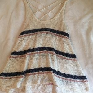 Striped tank top